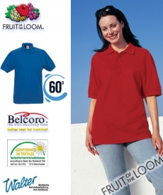 Produktbild "Bauru Polo-Shirt - Fruit of the Loom® 65/35 Polo färbig"