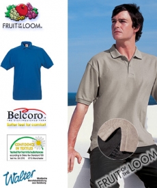 Produktbild "Beuro Polo-Shirt - Fruit of the Loom® Premium Polo färbig"